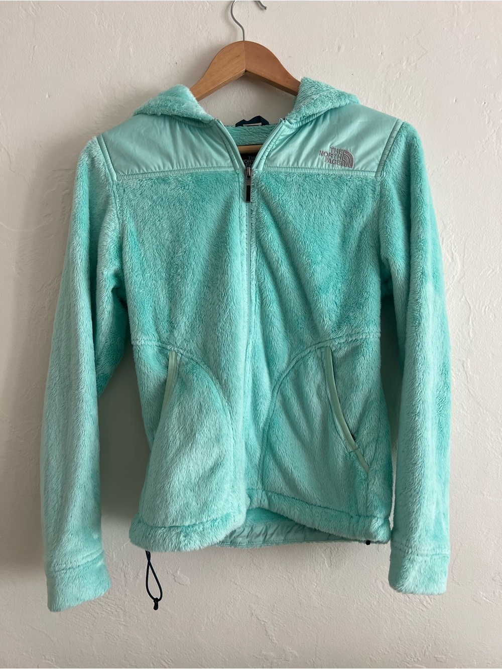 The North Face Women’s Hooded Fleece Jacket - Aqua XS